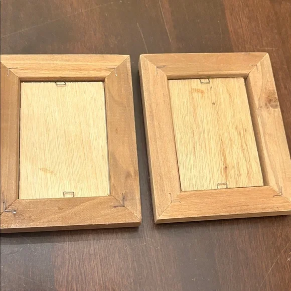 Mini Country Prints in Wood Frames - Picture 4 of 4